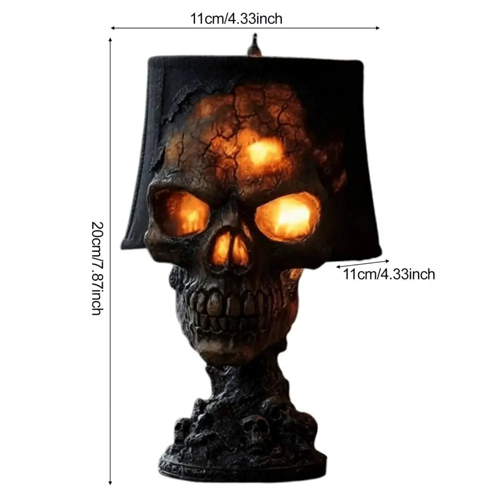Lampka biurkowa LED "CZASZKA"-HALLOWEEN EDITION