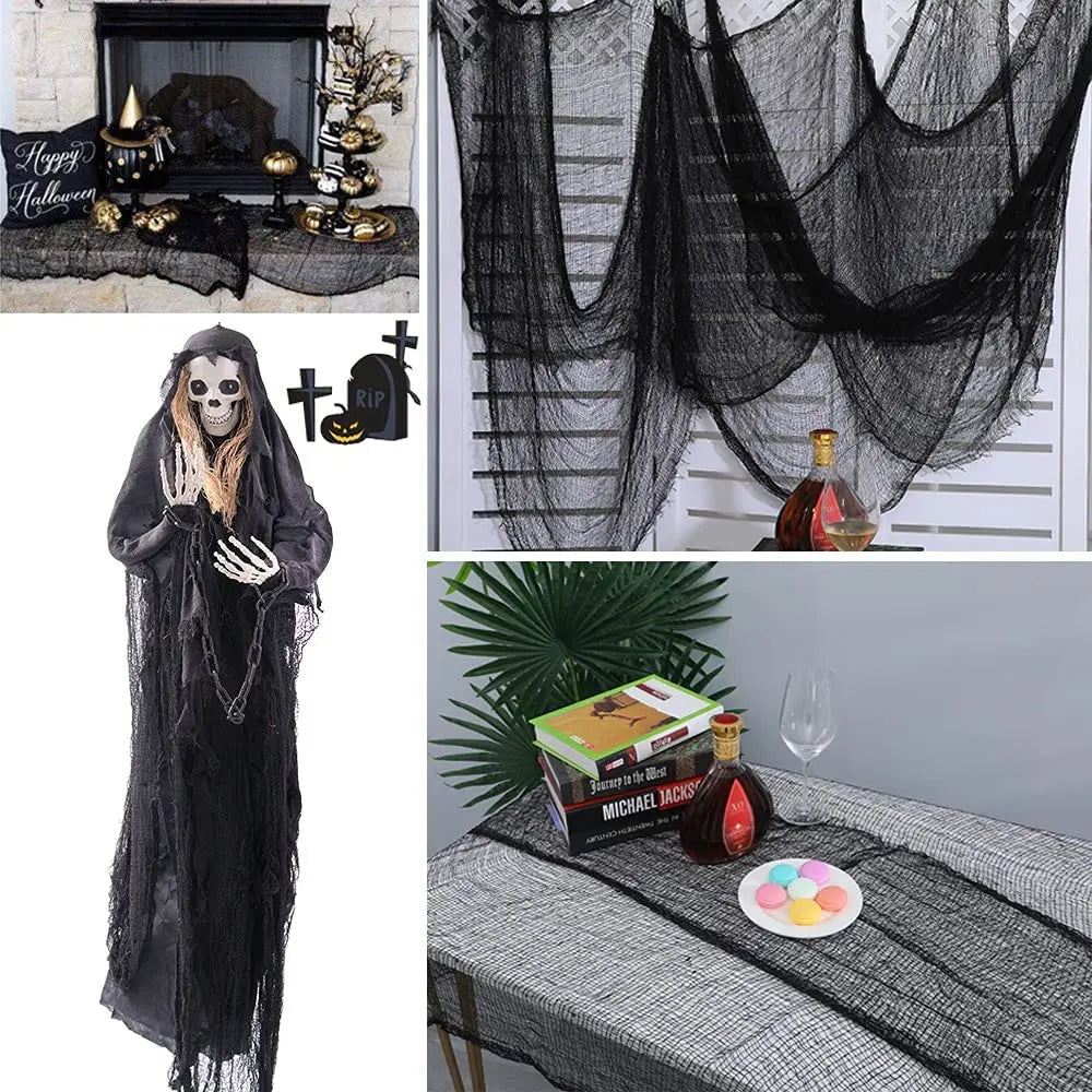 Dekoracja nawiedzonego domu na Halloween