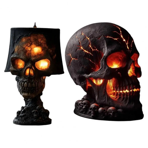 Lampka biurkowa LED "CZASZKA"-HALLOWEEN EDITION