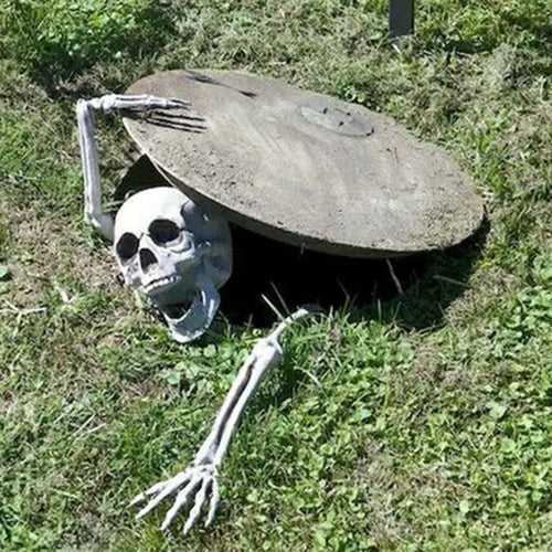 Dekoracyjne kościotrupy do ogrodu