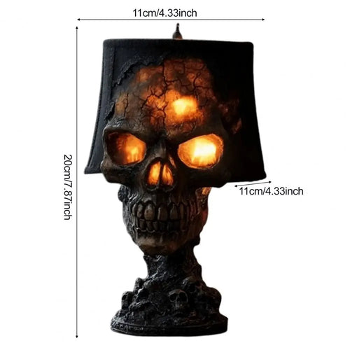 Lampka biurkowa LED "CZASZKA"-HALLOWEEN EDITION