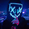 Neonowa maska LED (Purge)- HIT HALLOWEEN 2025