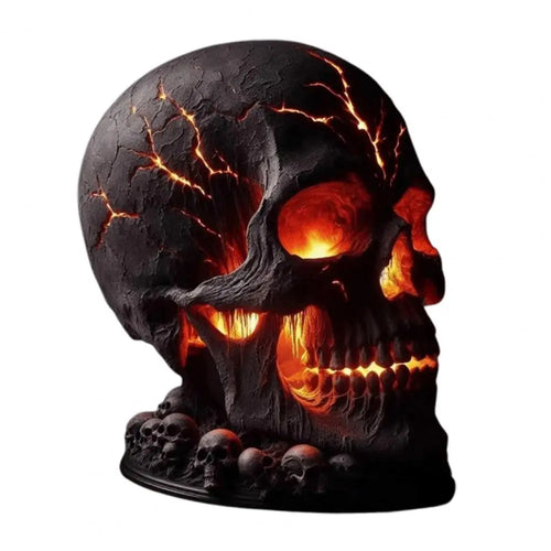 Lampka biurkowa LED "CZASZKA"-HALLOWEEN EDITION